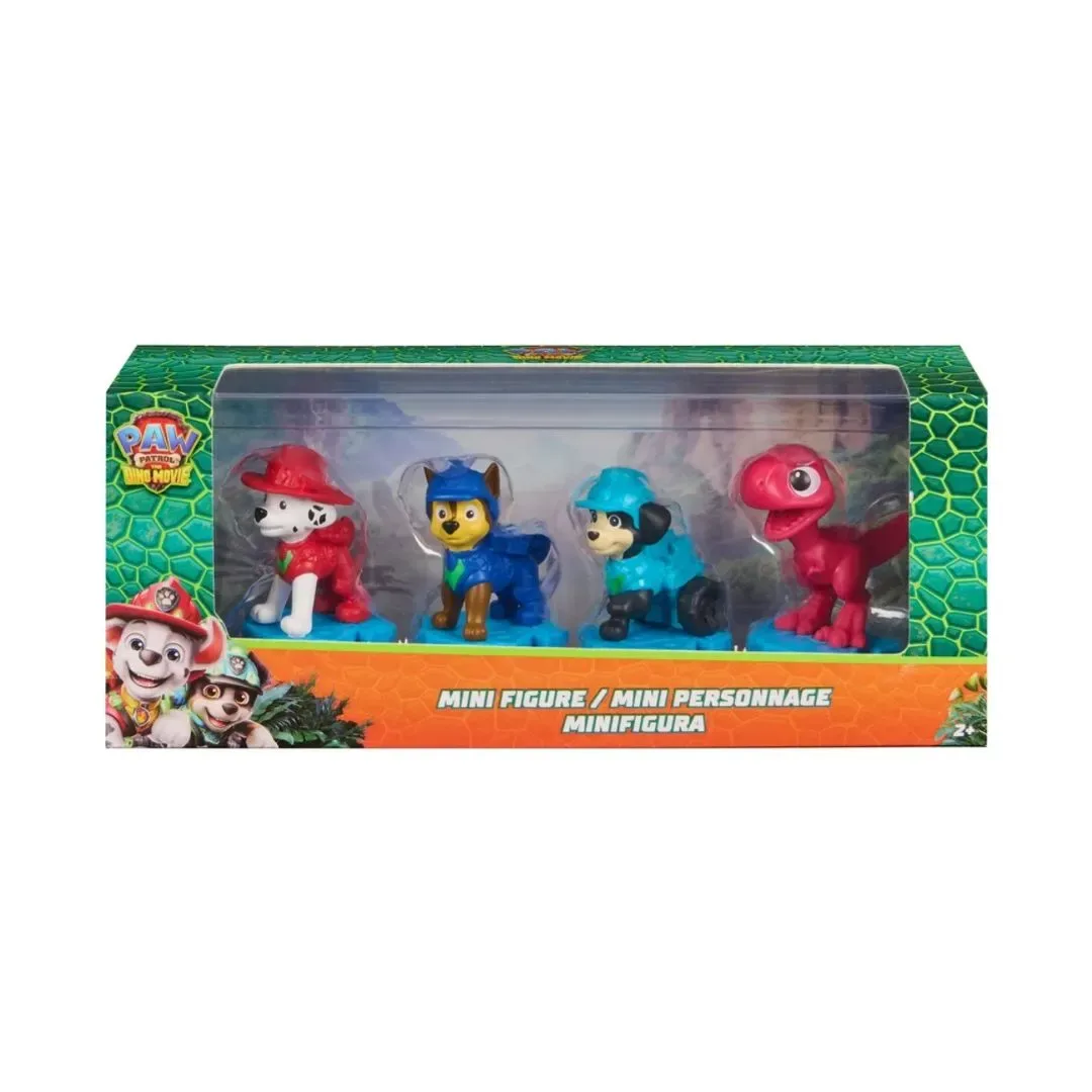 Paw Patrol Mini Figuras Coleccionables Pack de 4 La Pelicula5