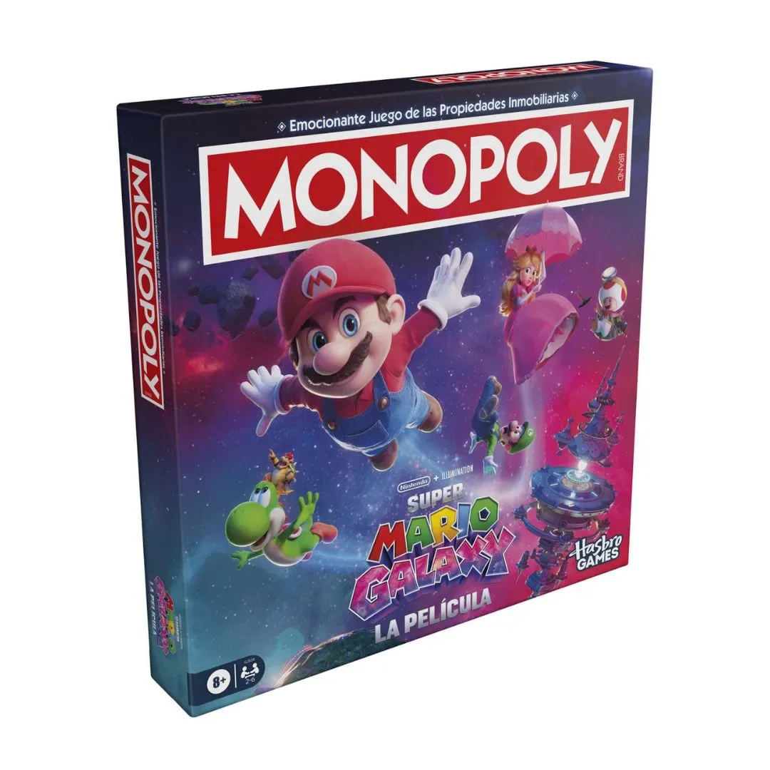 Monopoly Super Mario Galaxy La Película Juego de Mesa1