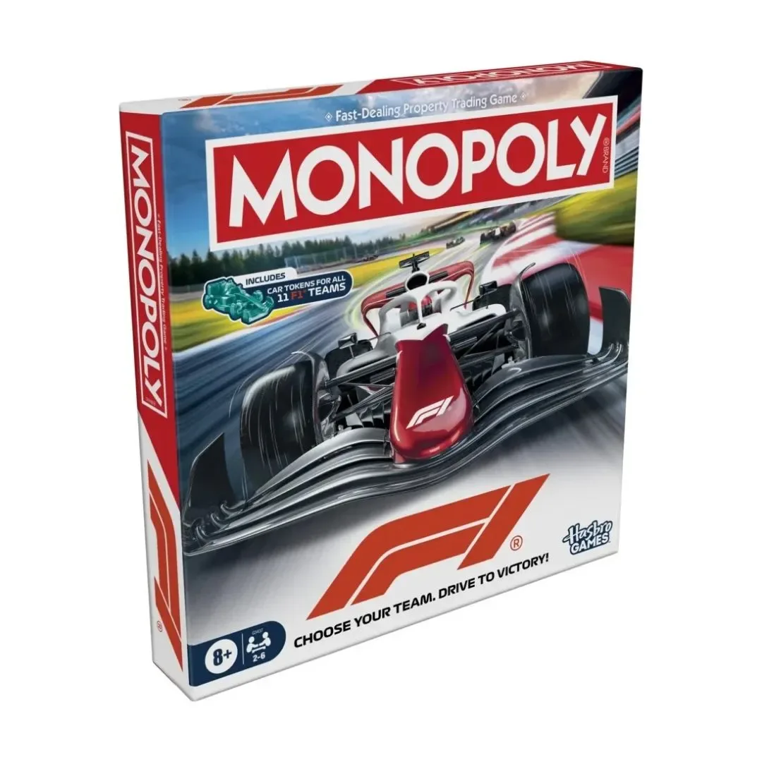 Monopoly Edición F1 Juego De Mesa Hasbro Games1