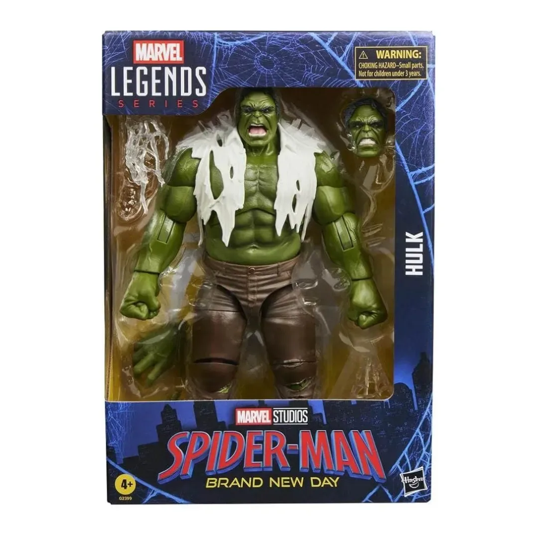 Figura De Acción Marvel Legends Spider-Man Brand New Day - Hulk Con Accesorios1