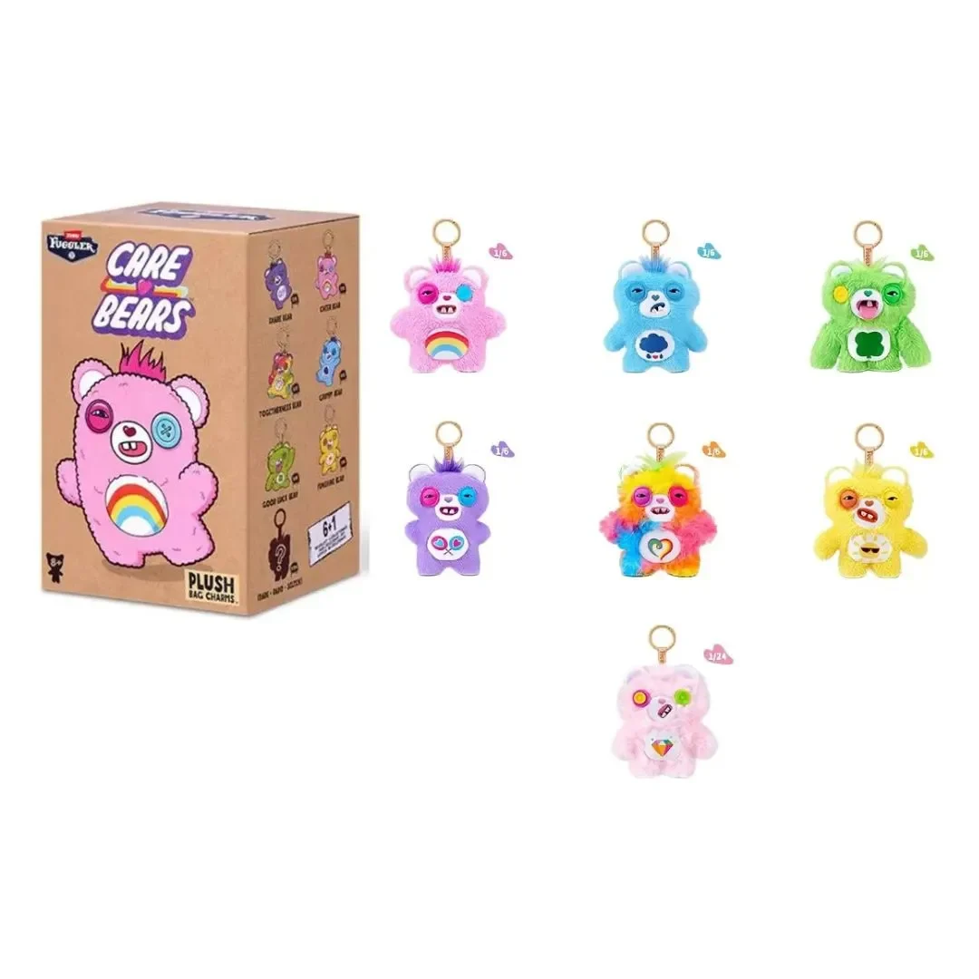 Llavero de peluche sorpresa Care Bears Fuggler de 12cm Surtido4