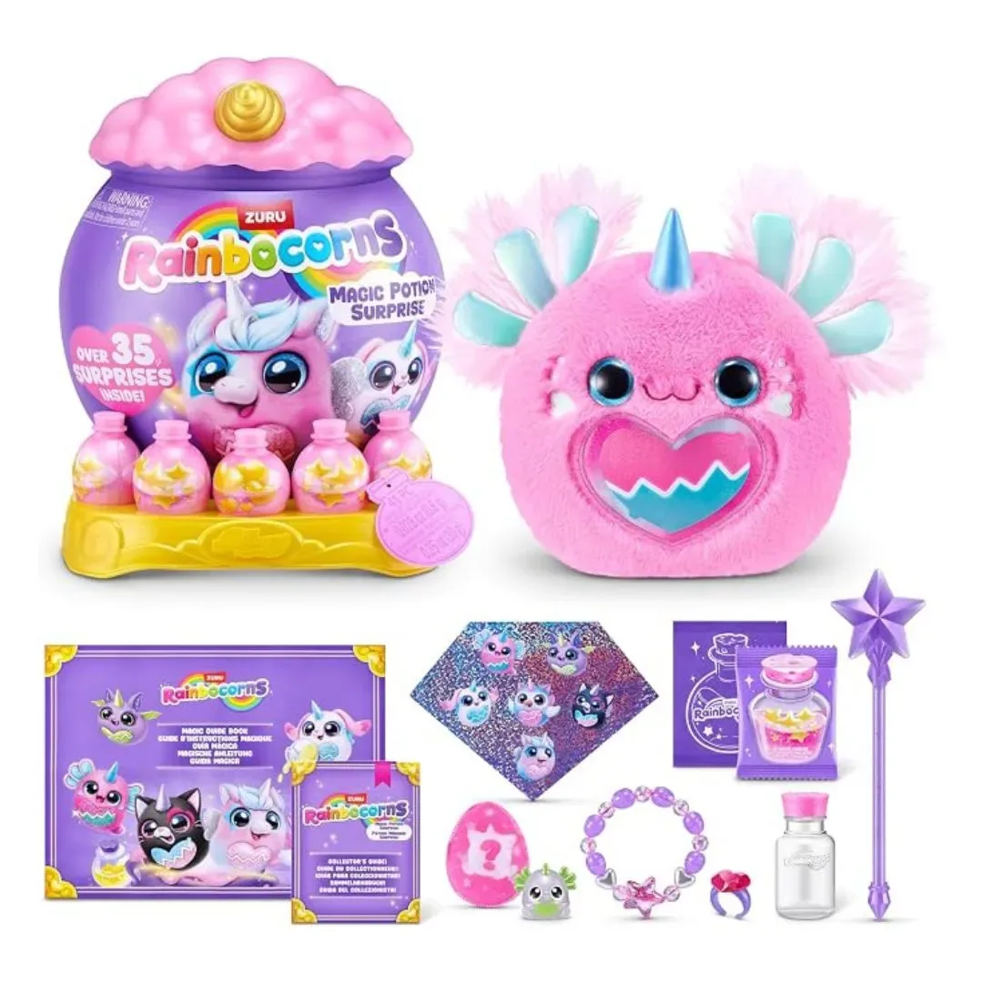 Rainbocorns Caldero Magico Peluche con poción mágica Sorpresa5