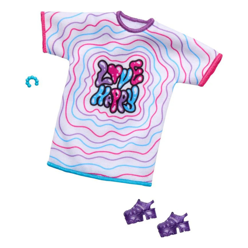 Barbie Fashion Vestido Urbano Love Happy1