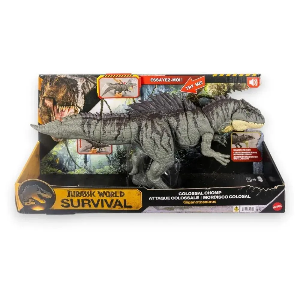 Jurassic Word Figura de Acción Giganotosaurus Colosal1