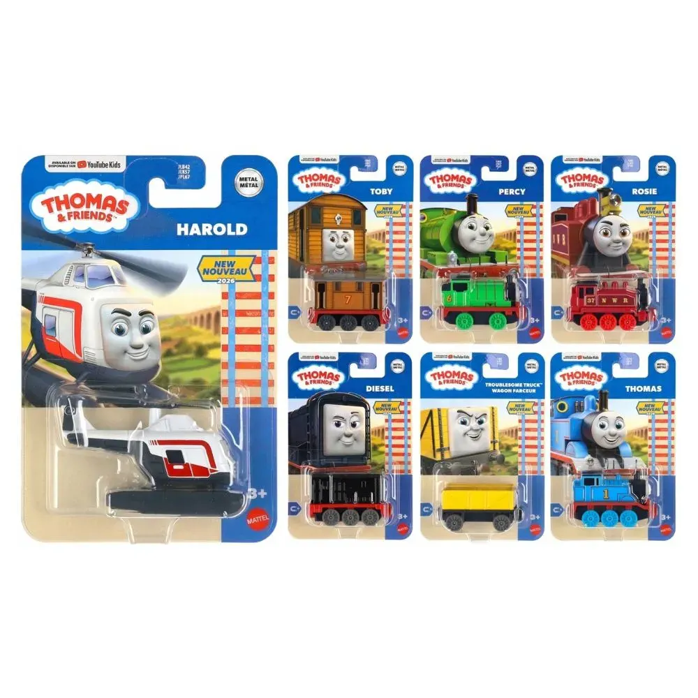 Thomas & Friends Locomotora básica de metal Mattel Surtido1