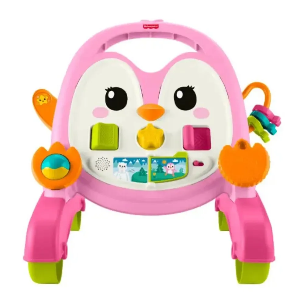 Fisher-Price Andador Musical Pingüino Rosa1