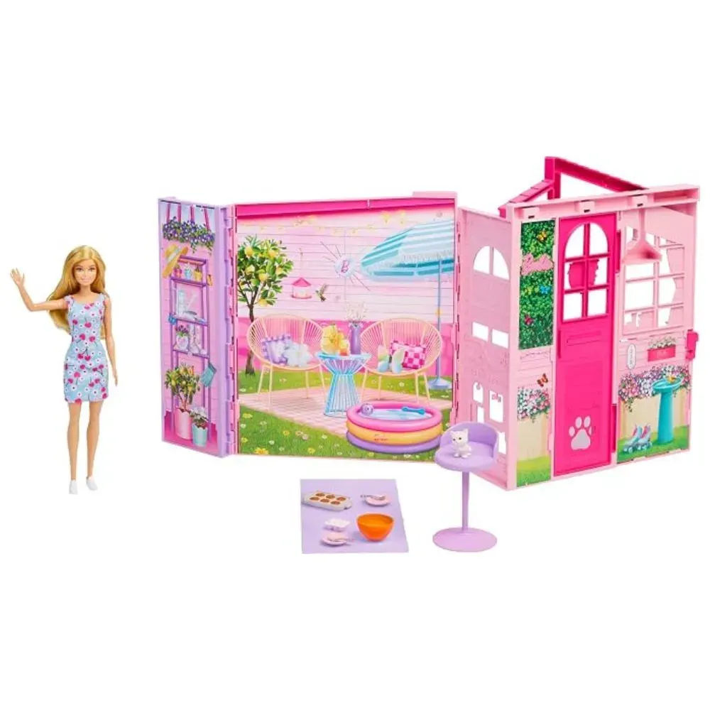 Barbie Casa de escapada de fin de semana - Conjunto con muñeca1