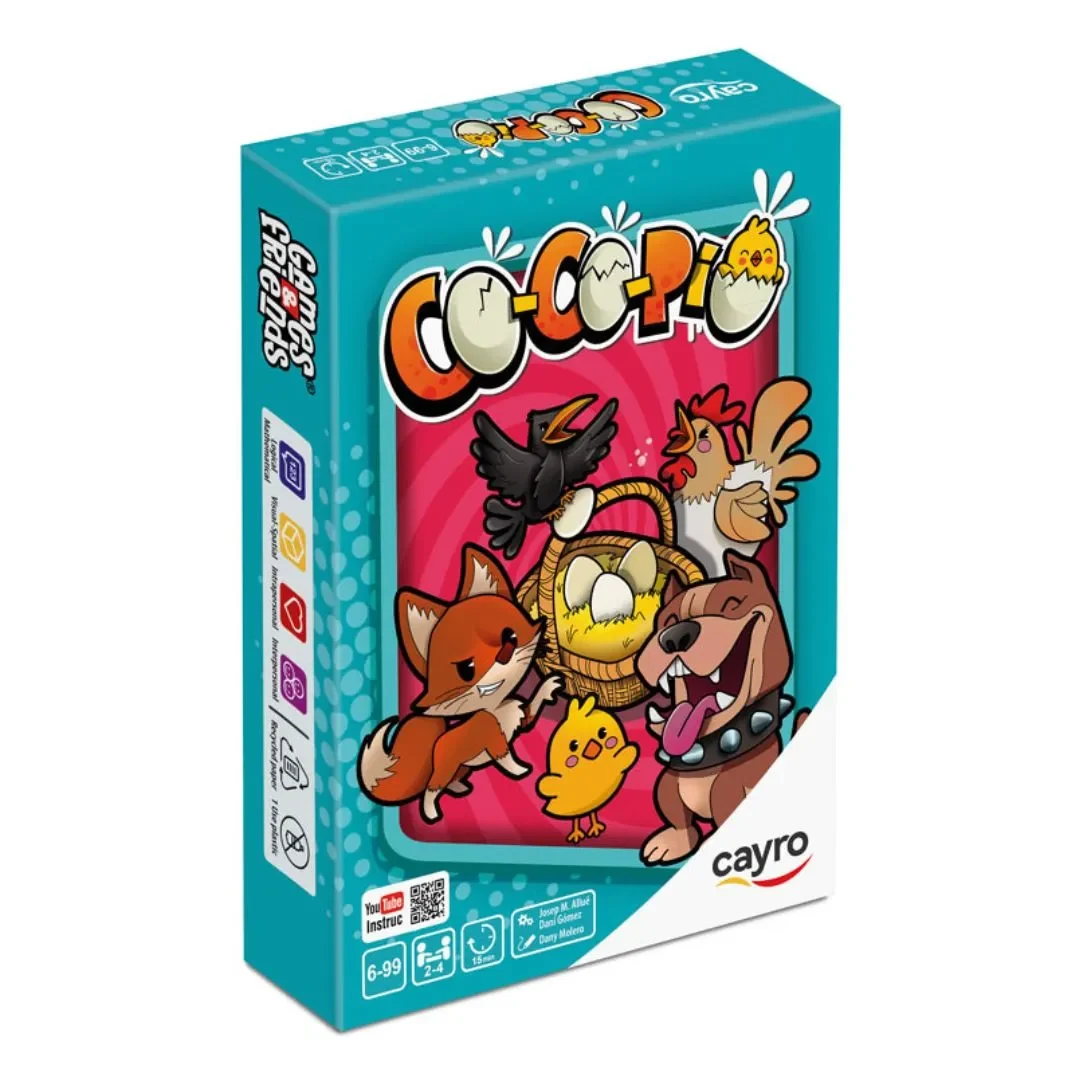 Juego de Mesa Gallinas Agitadas CO-CO-CO - Cayro4