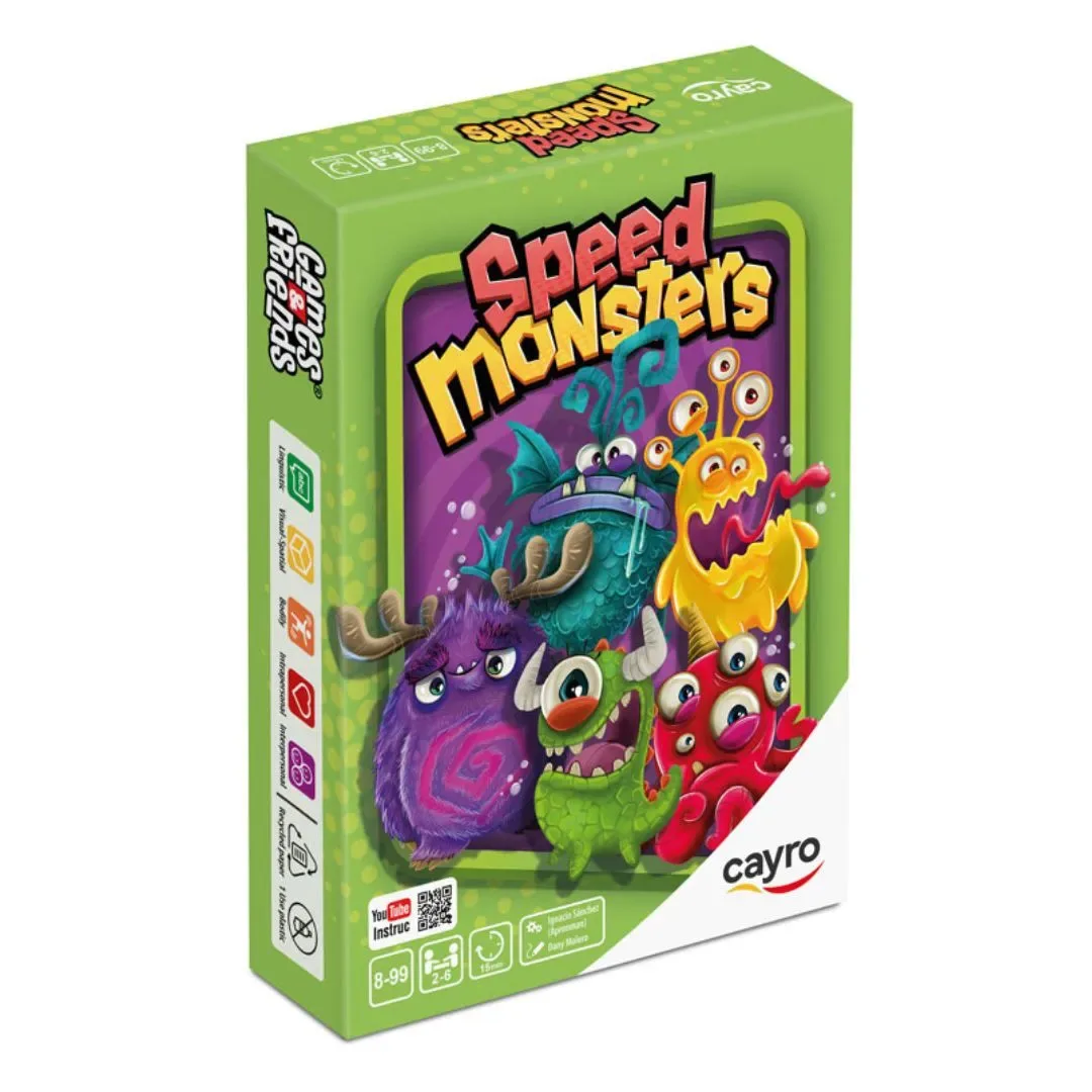 Juego de Rapidez y Memoria Speed Monsters - Cayro3