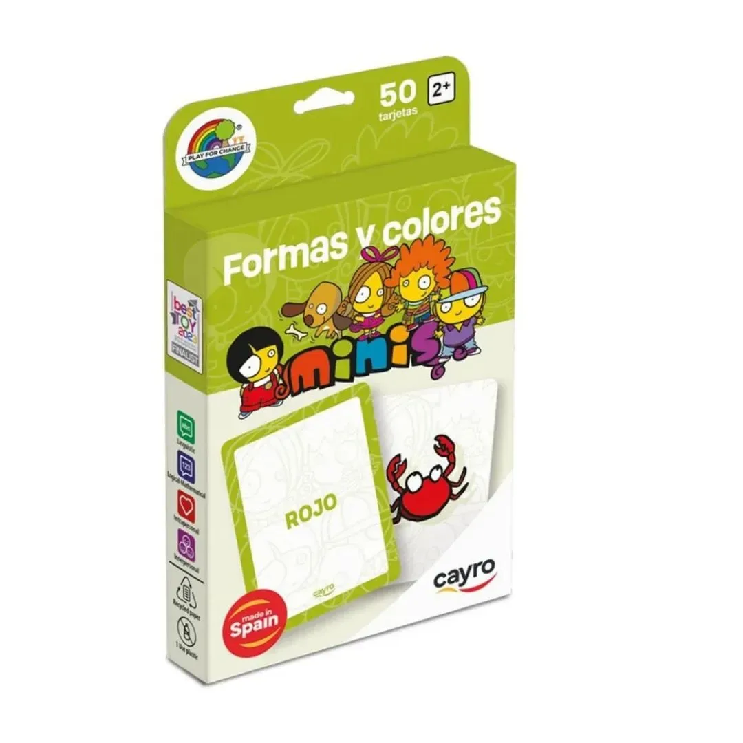 Formas y Colores Tarjetas de Estudio - Cayro4