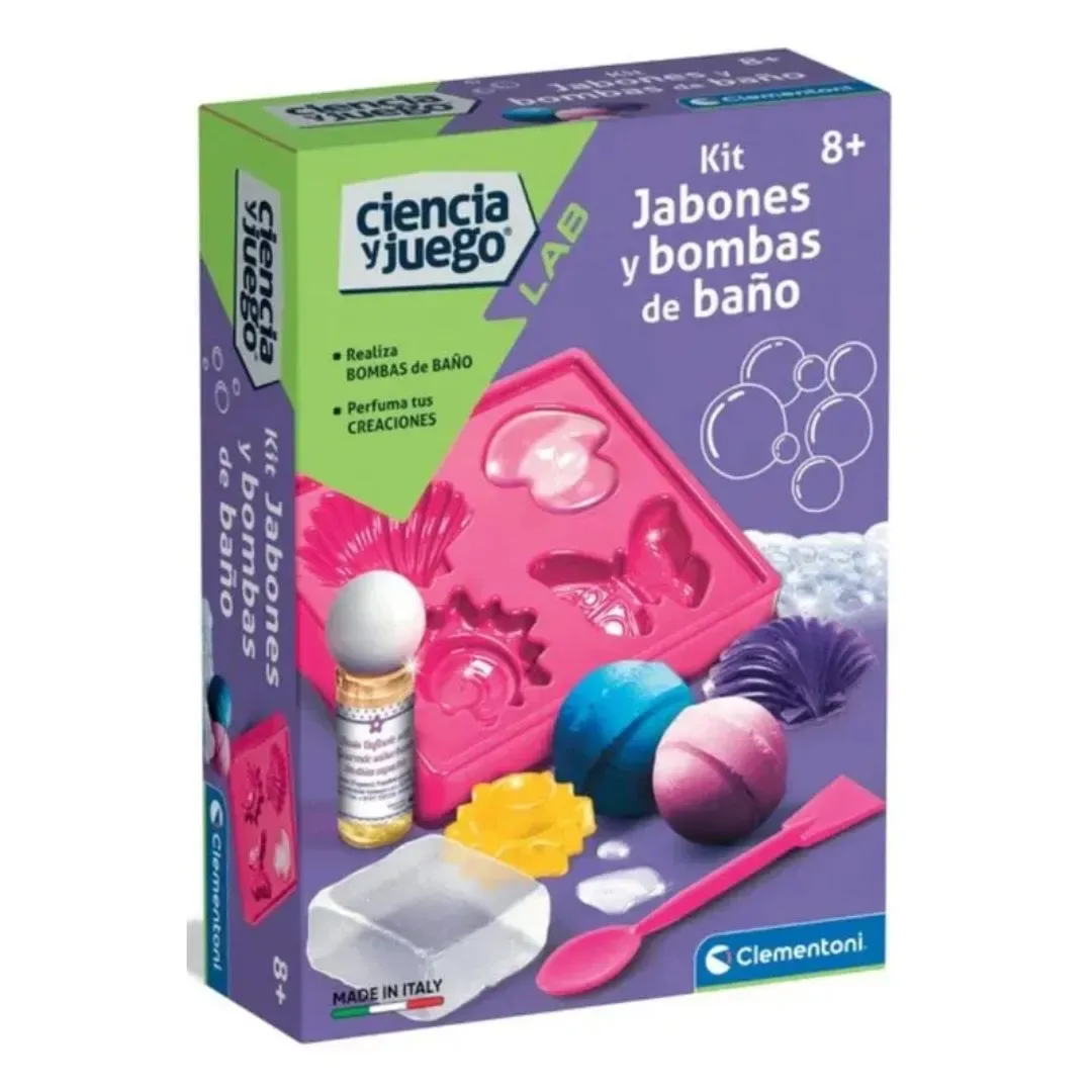 Clementoni Kit Jabones y Bombas De Baño4