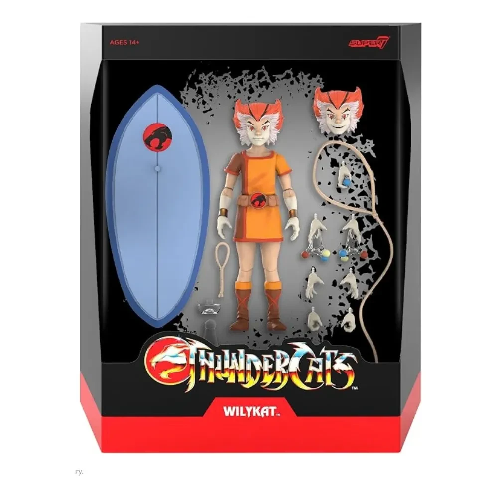Figura De Acción Thundercats - Wilykat Con Accesorios Super72