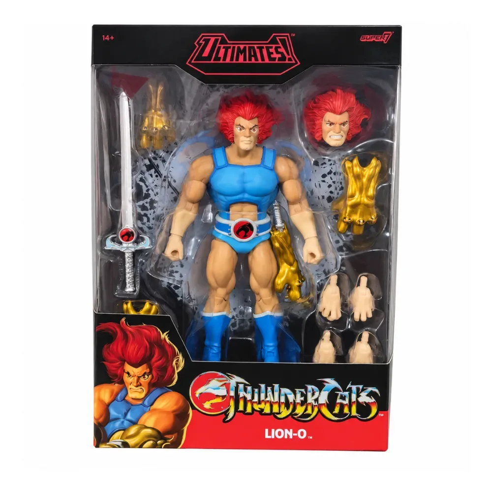 Figura De Acción Thundercats - Lion-O Con Accesorios 18CM Super73
