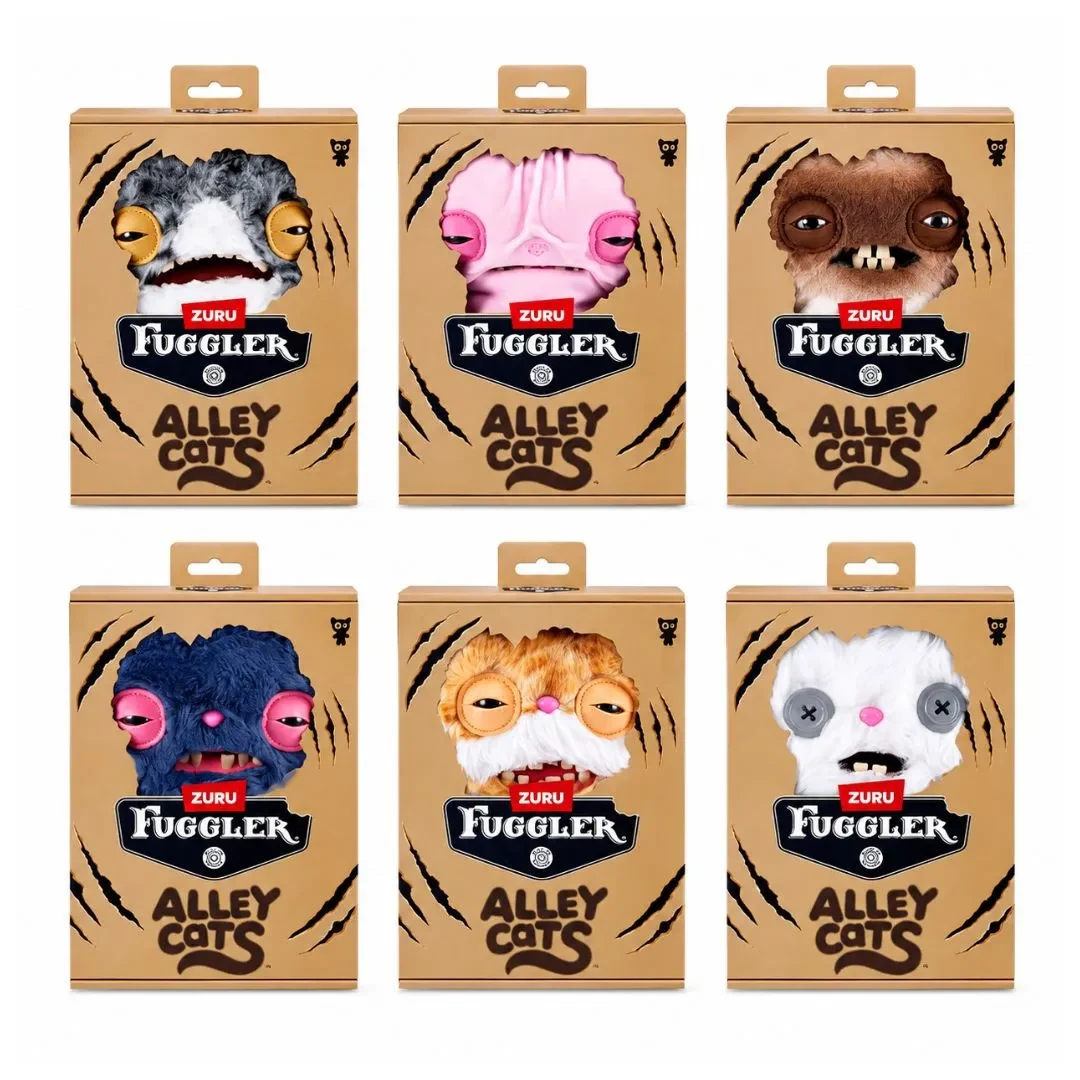 Fuggler Peluche Cats Asst 22Cm Surtido5