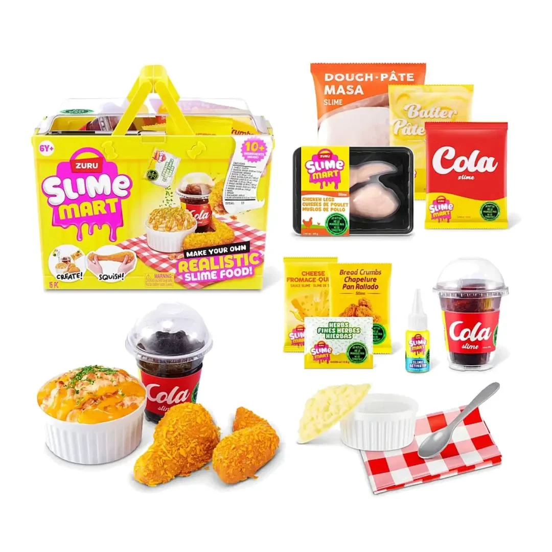 Set de Juego Fast Food Slime Mart ZURU5