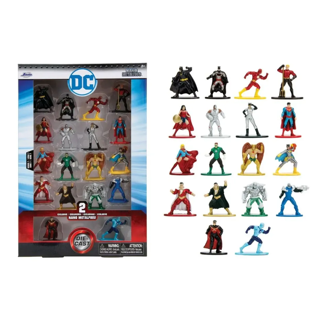 Batman Set de 18 Figuras Coleccionables de Metal - Jada Toys7