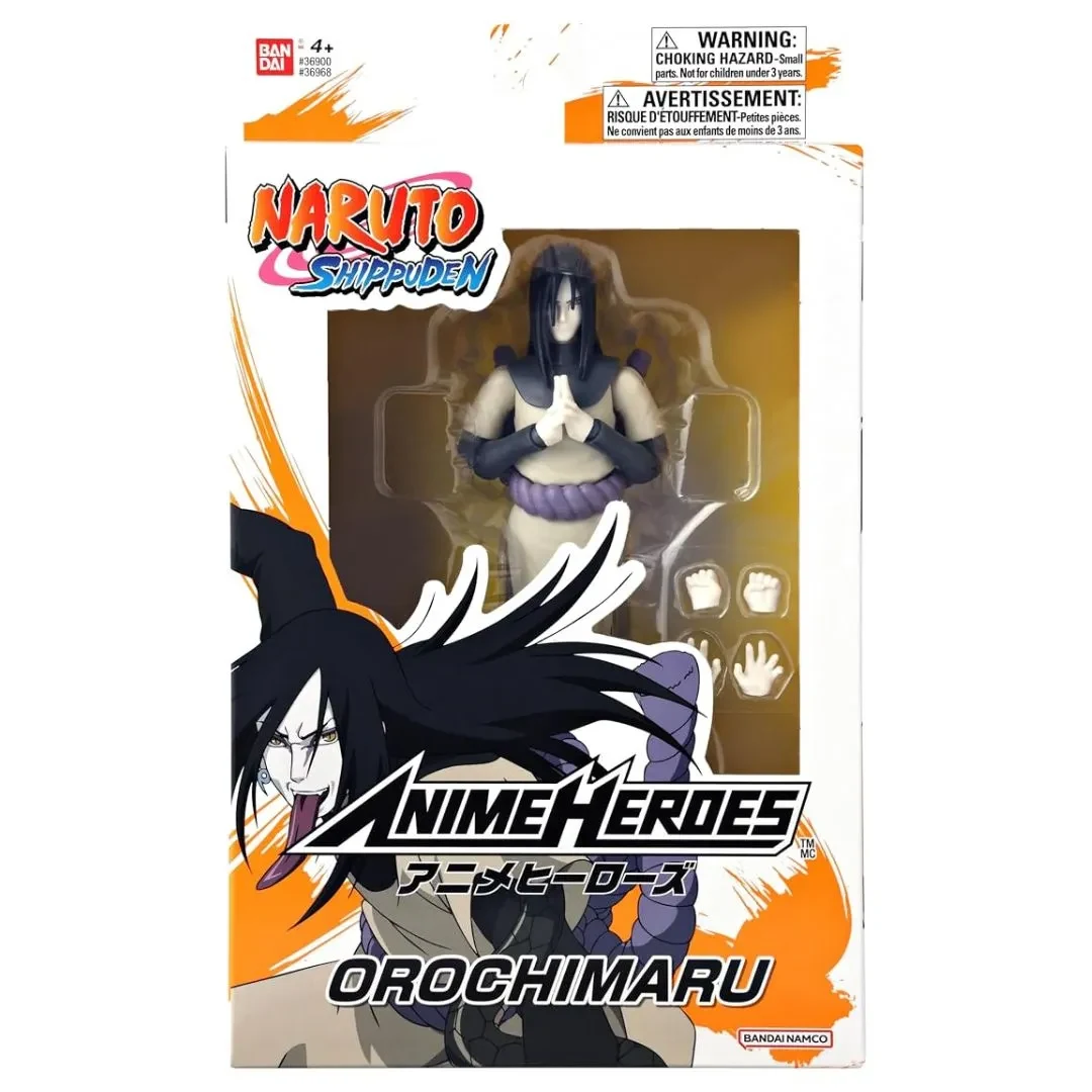 Bandai Anime Heroes: Naruto - Figura de acción de Orochimaru6