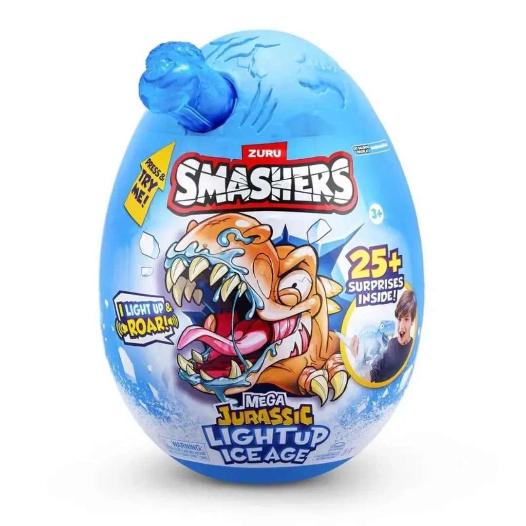 Dino Mega Smashers Edad De Hielo Luminoso Sorpresa6