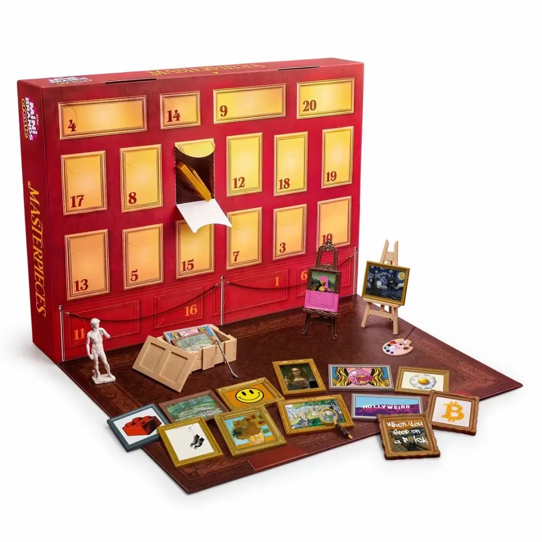 Calendario de Adviento Mini Brands Obras de Arte con 20 Sorpresas6