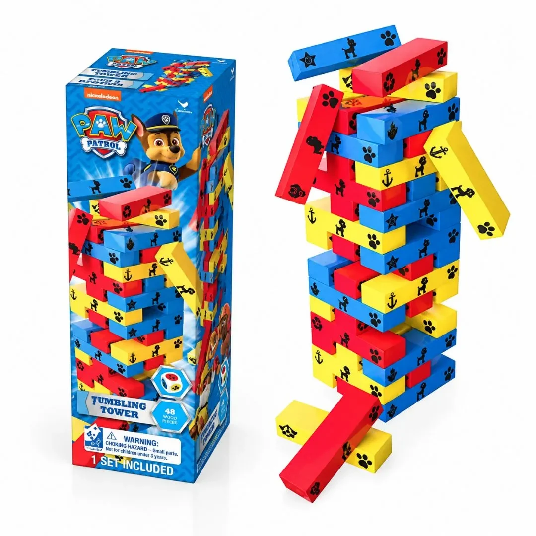 Paw Patrol Spin Master Games Torre De Bloques Para Niños5