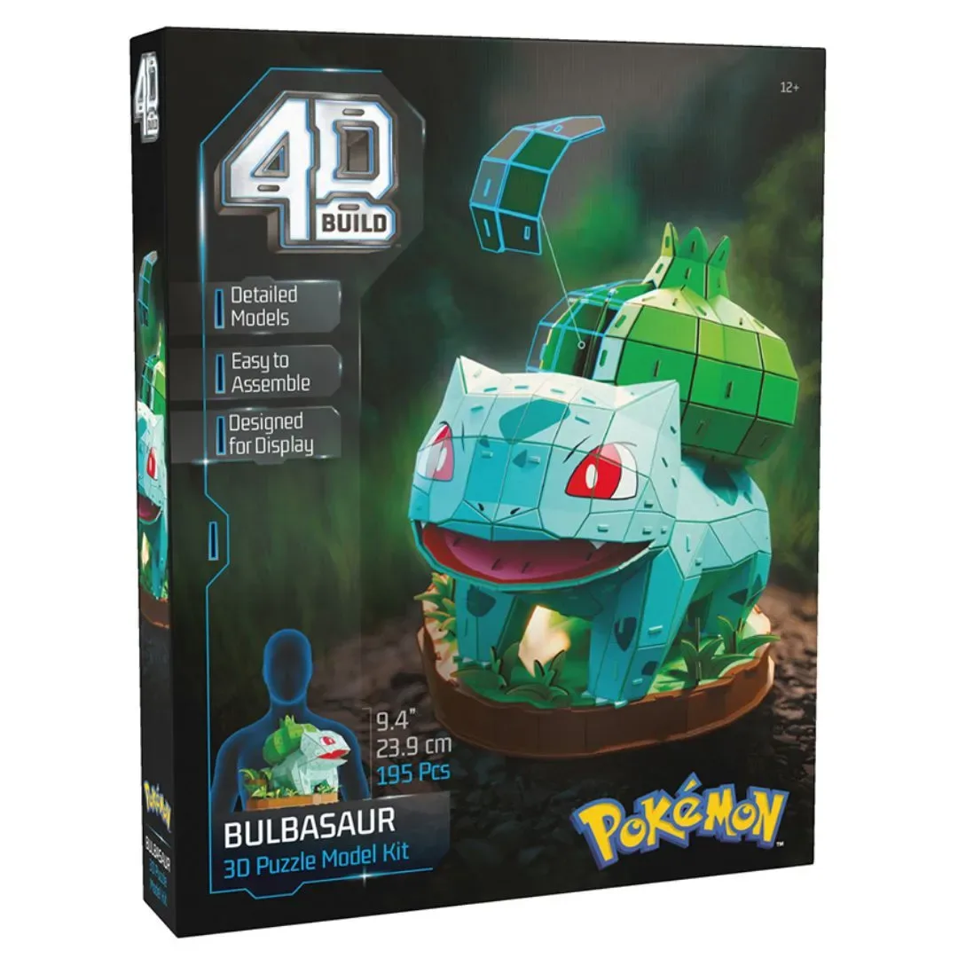 Rompecabezas 4D Build Pokémon Bulbasaur 195 pzas7