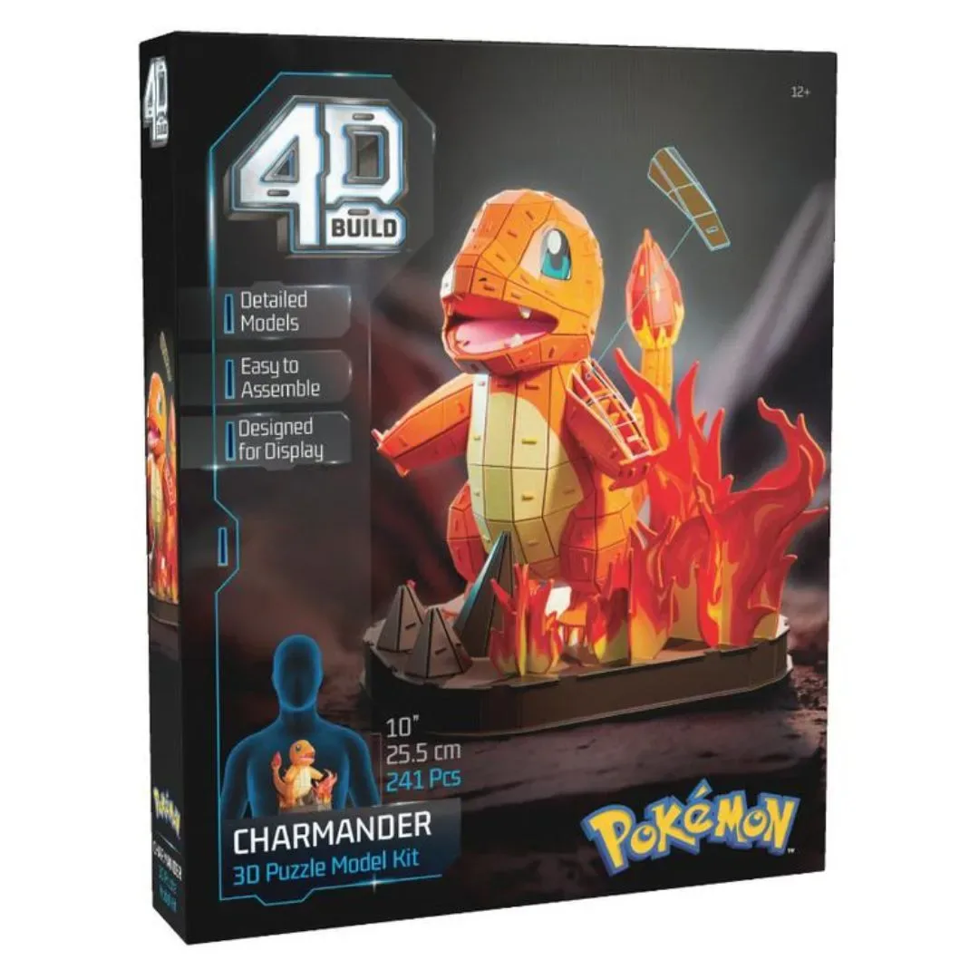 Rompecabezas 4D Build Pokémon Charmander 241 pzas5