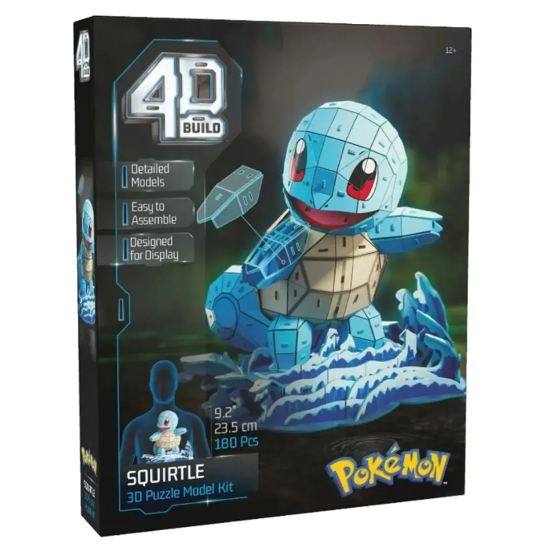 Rompecabezas 4D Build Pokémon Squirtle 180 pzas4