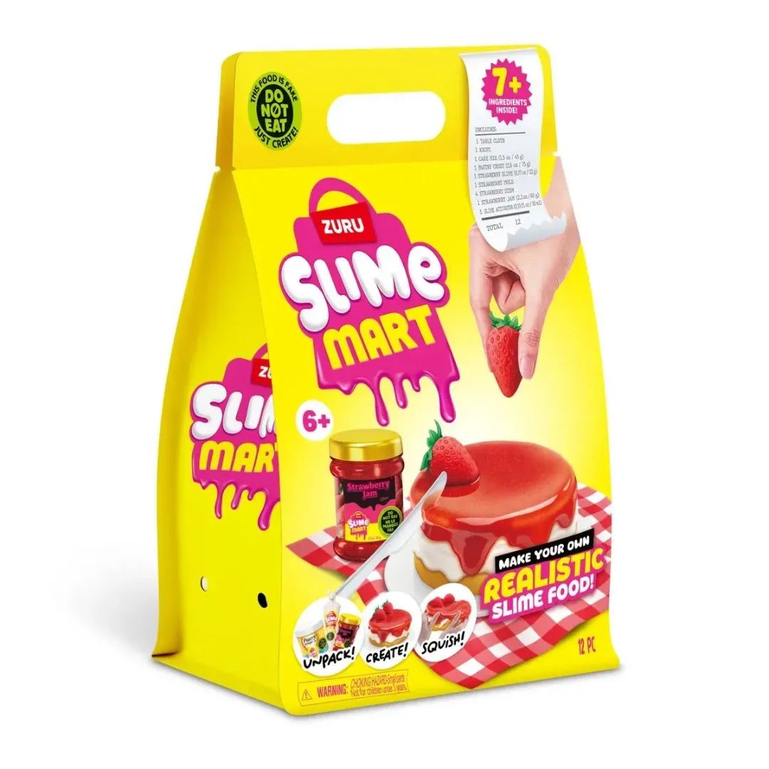 Set De Juego Cheesecake De Fresa Slime Mart6