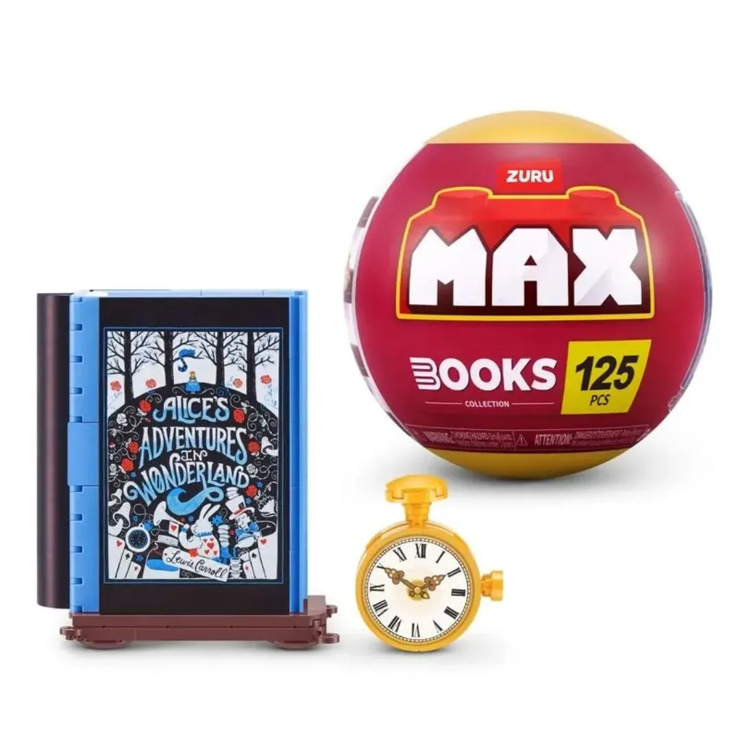 Cápsula Zuru MAX Books Alicia en el País de las Maravillas 125 Piezas4