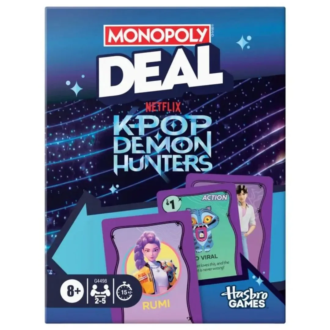 Monopoly Deal: Juego de Cartas KPOP Demon Hunters1