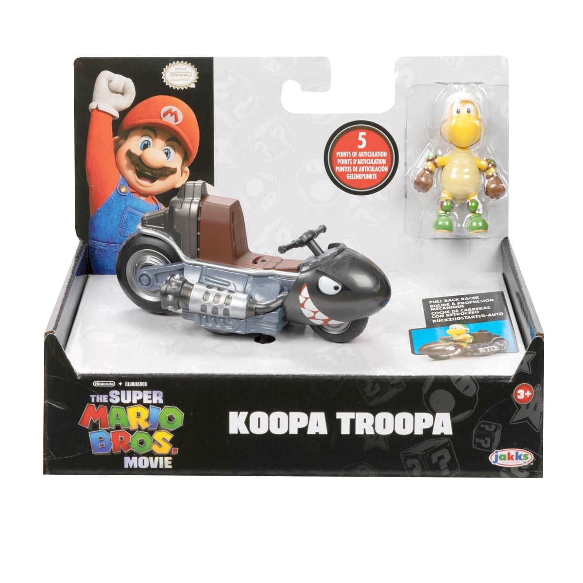 Super Mario Bros La Película - Figura Koopa Troopa Kart1