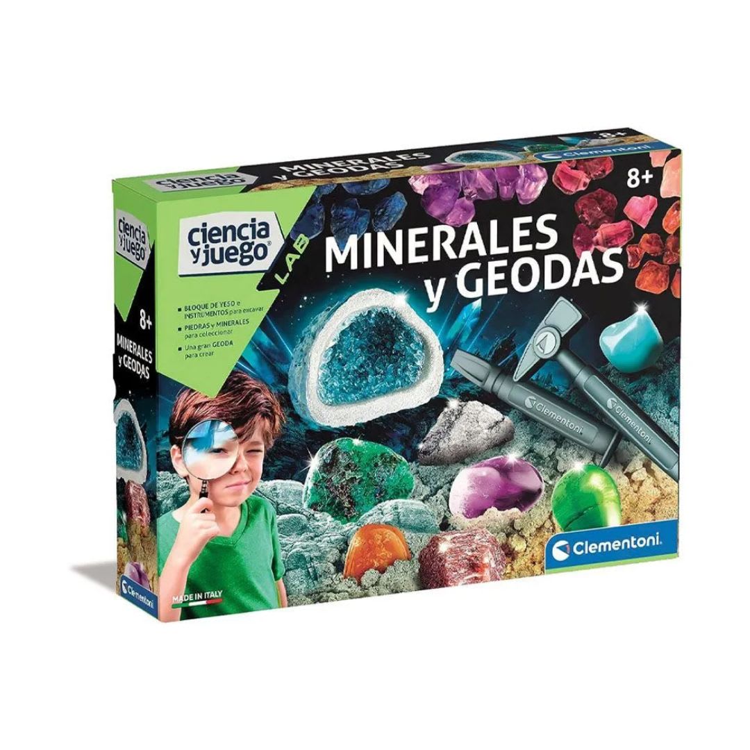 Juego Educativo Taller de Experimentos Minerales y Geodas1