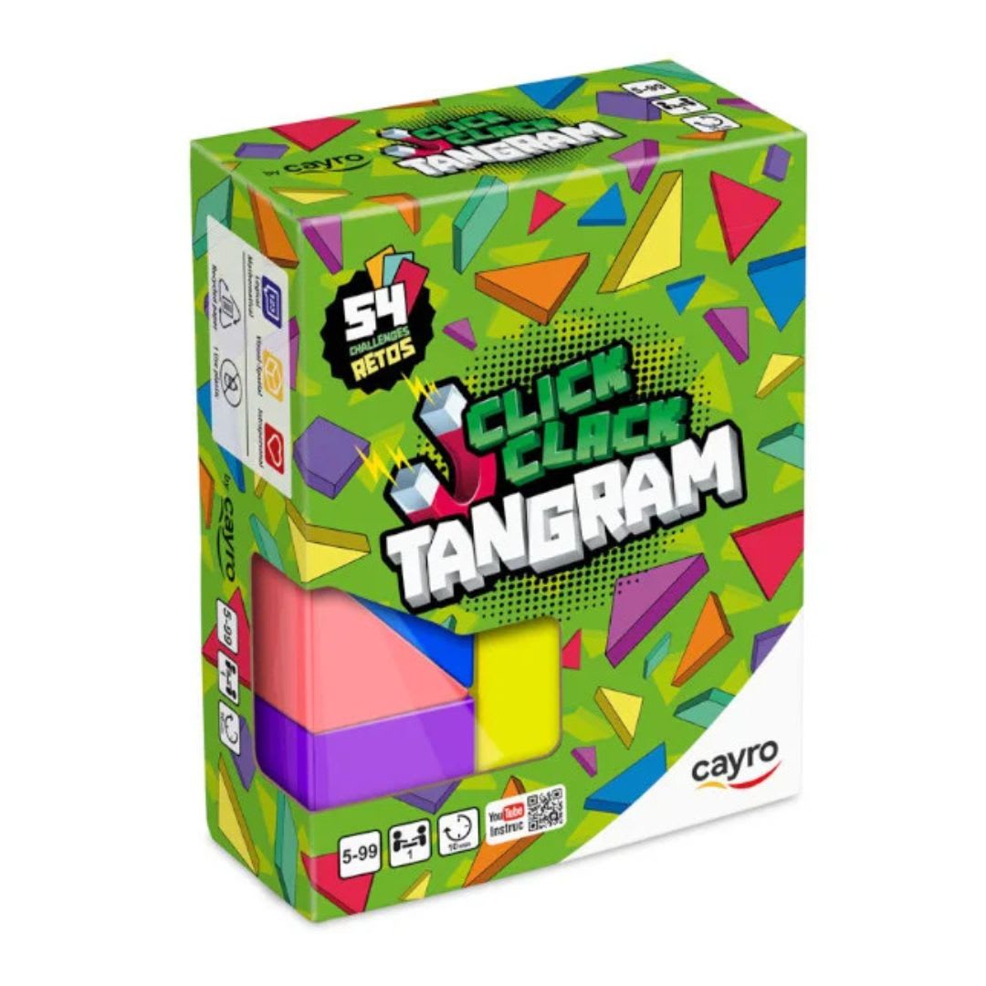 Tangrama Click Clack magnético 54 retos - Cayro1