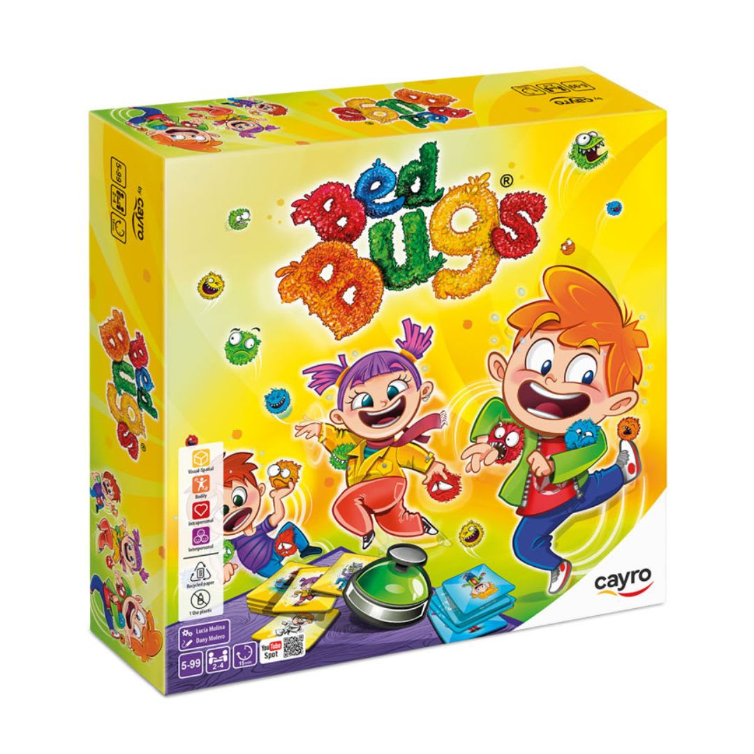 Juego de Mesa Bed Bugs Plaga de Chinches -Cayro1
