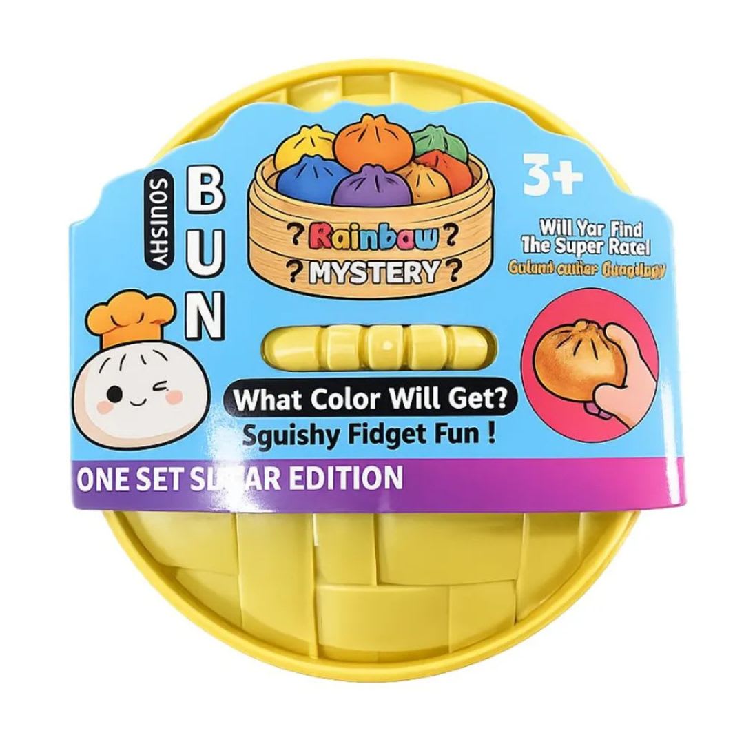 Dumpling Squishy Sorpresa Rainbow Mystery Fidget Antiestrés Coleccionable1