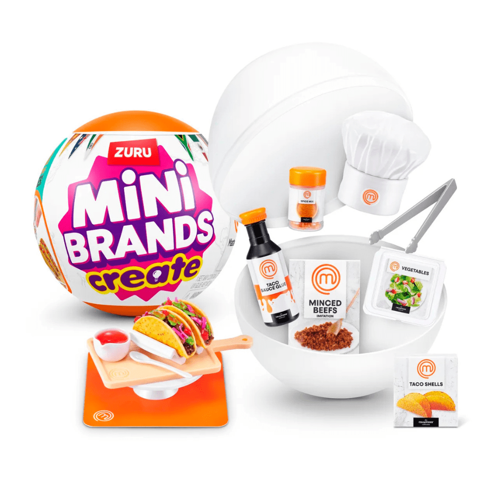 Mini Brands Cápsula Sorpresa Create Colección MasterChef Surtido1