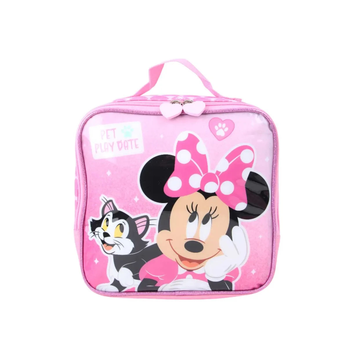 Set de Mochila Lonchera Cartuchera Minnie Colección I3