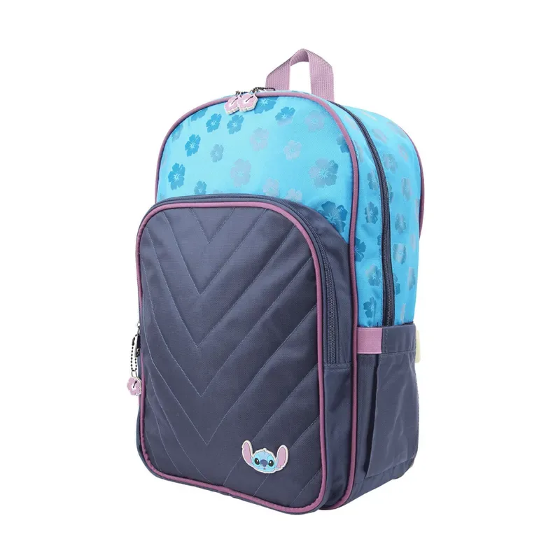 Set Teen Mochila Lonchera Cartuchera Stitch2