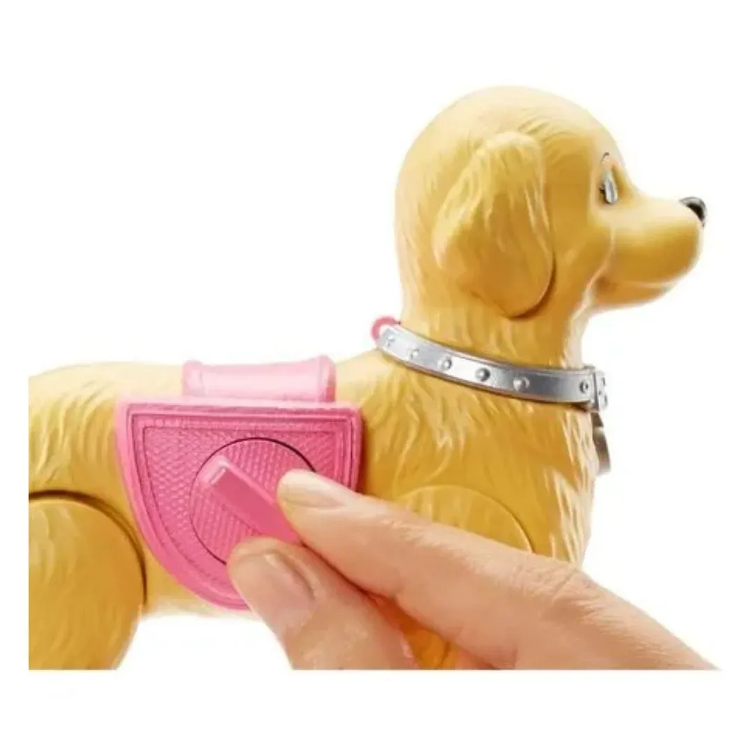 Muñeca Barbie Paseo de Perrito Mattel4