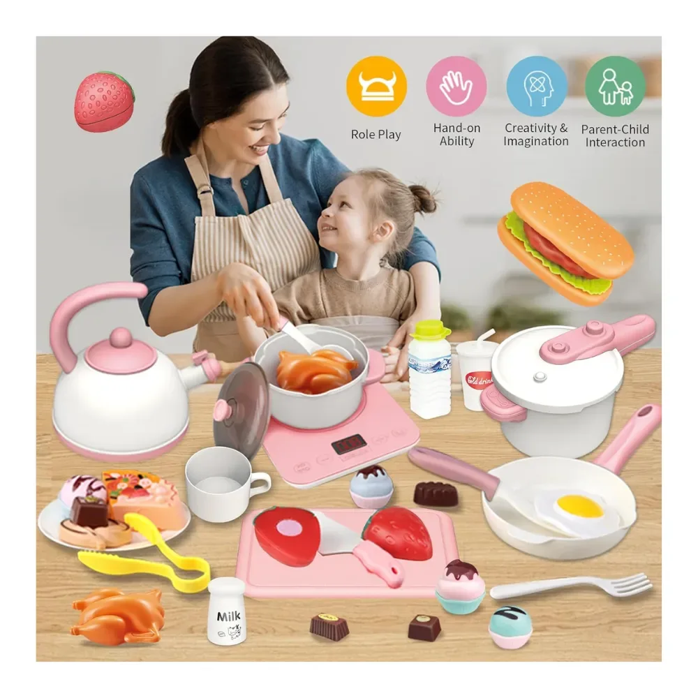 Set de Cocina interactiva Incluye 55 piezas con sonido2