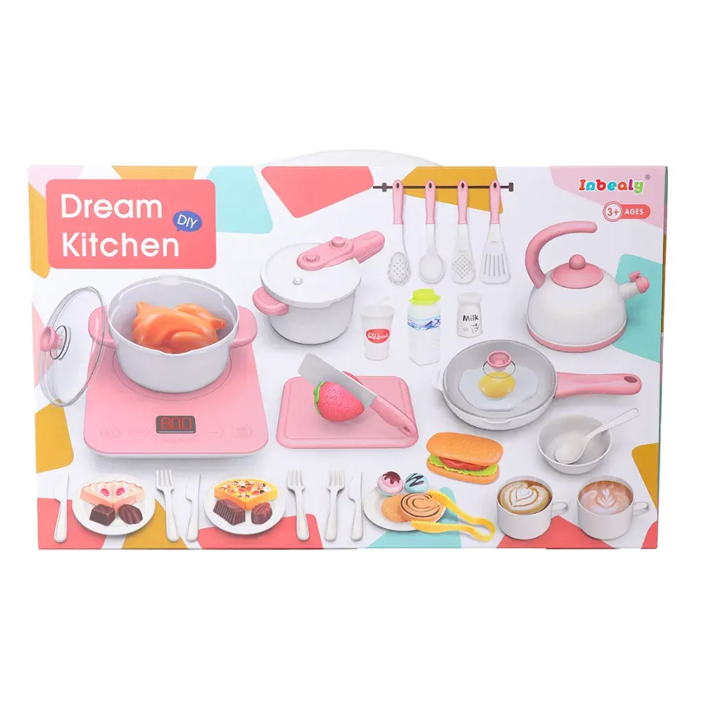 Set de Cocina interactiva Incluye 55 piezas con sonido3