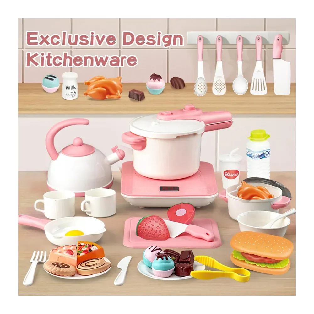 Set de Cocina interactiva Incluye 55 piezas con sonido4