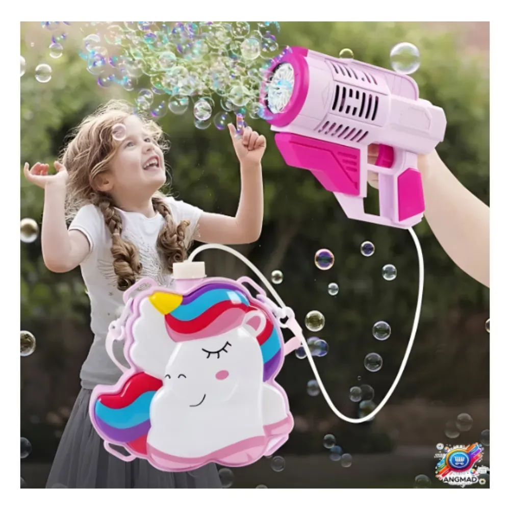 Pistola de Burbujas Unicornio4