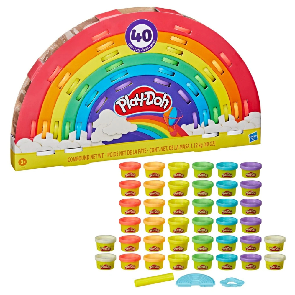 Play Doh Colorido Arcoiris Pack 412