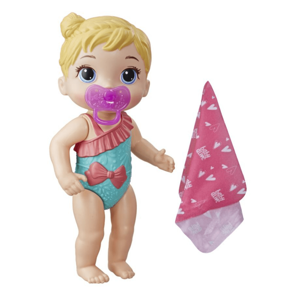 Muñeca Baby Alive Chapoteos y Abrazos Cabello Rubio2