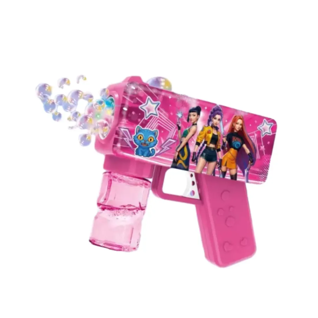 Pistola De Burbuja Kpop Demon Hunter Con Musica Surtido2
