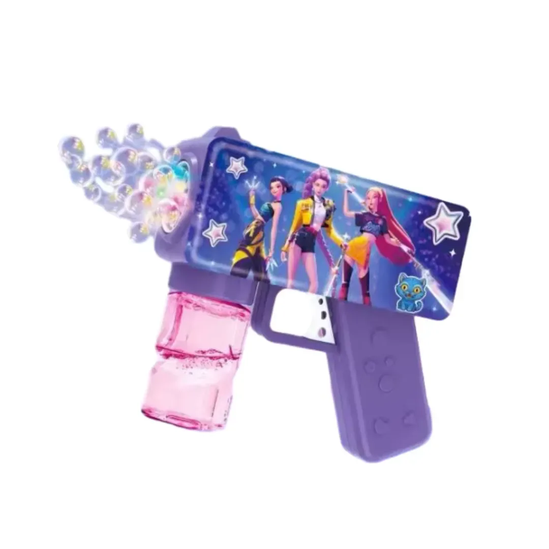 Pistola De Burbuja Kpop Demon Hunter Con Musica Surtido3