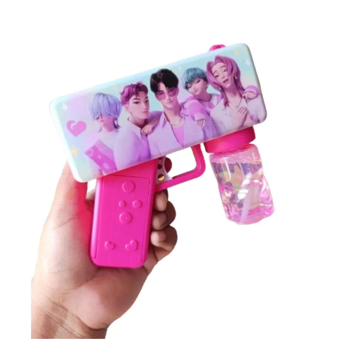 Pistola De Burbuja K-pop Demon Hunter Saja Boys Con Musica Surtido2