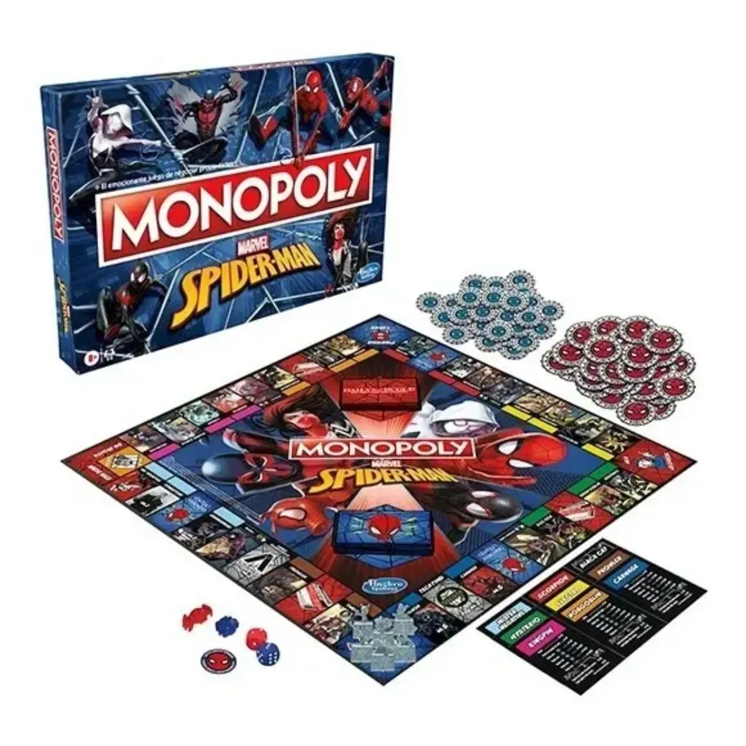 Juego De Mesa Monopoly Spiderman2