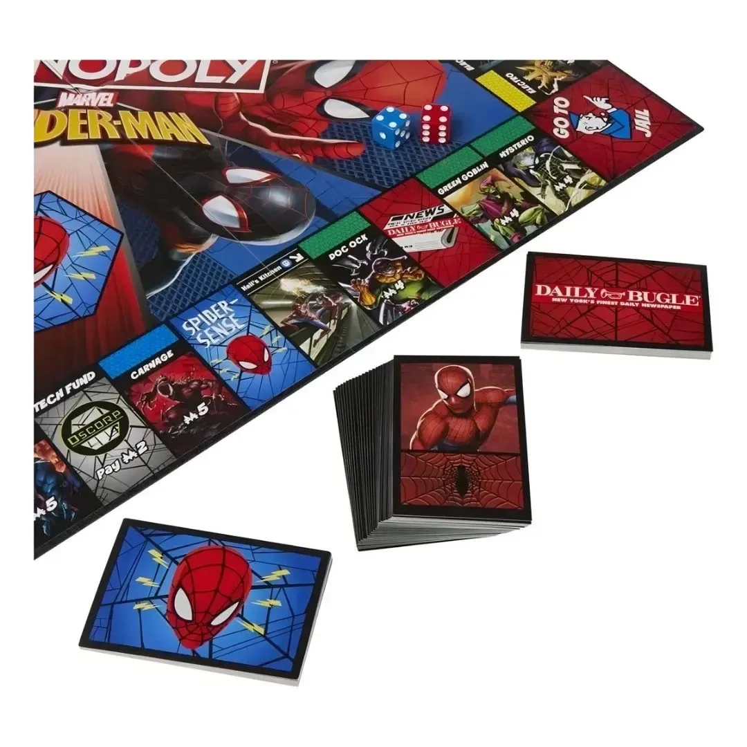 Juego De Mesa Monopoly Spiderman5